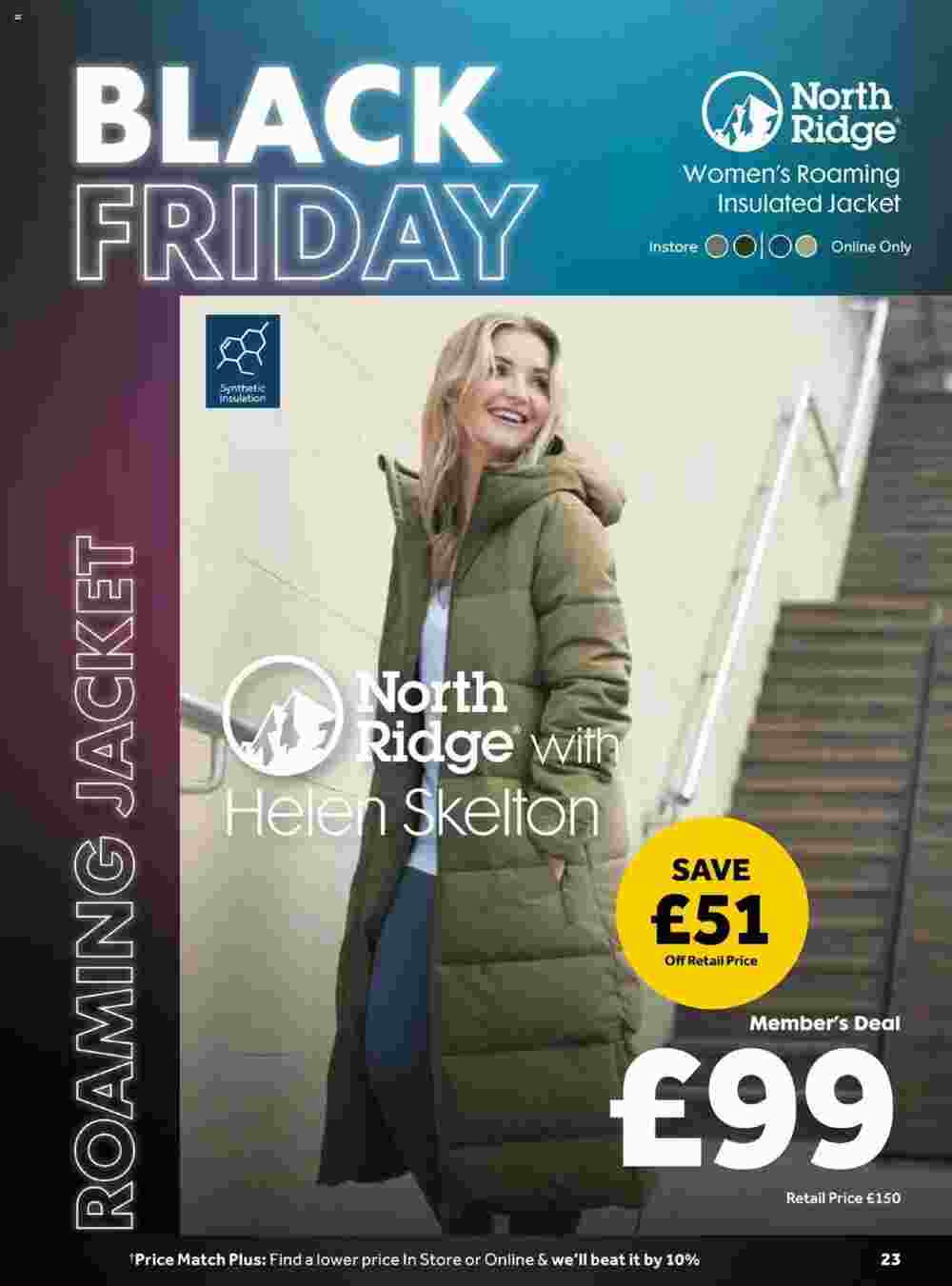 GO Outdoors offers valid from 13/11/2023 - Page 23.