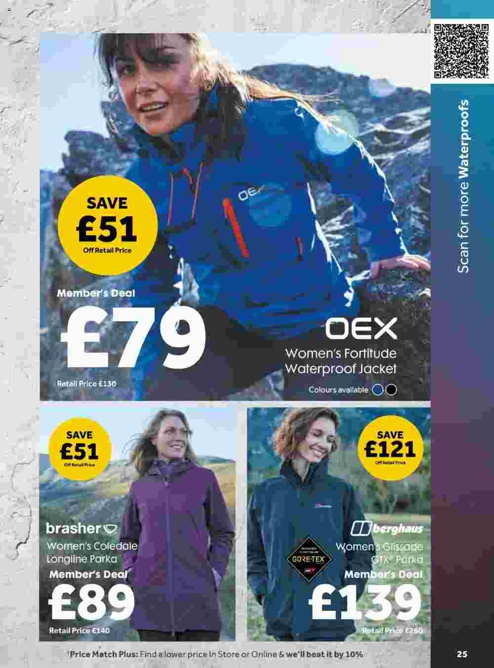 GO Outdoors offers valid from 13/11/2023 - Page 25.