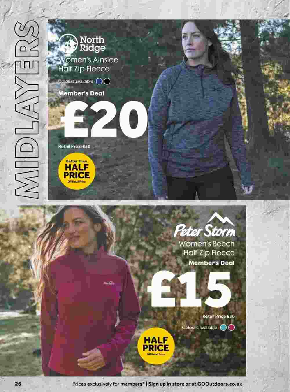 GO Outdoors offers valid from 13/11/2023 - Page 26.