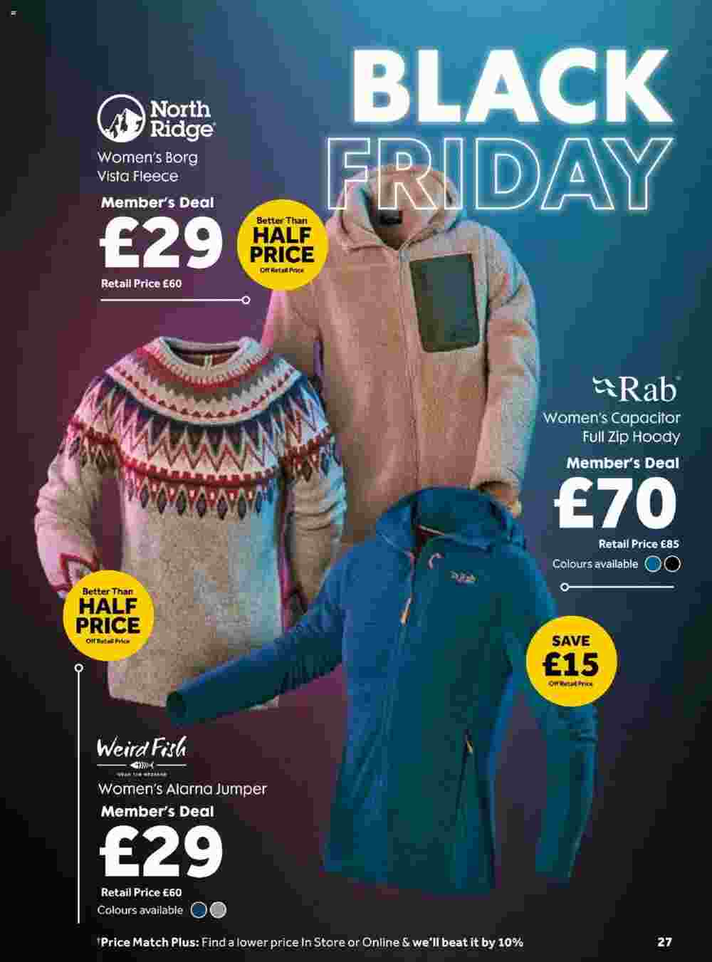 GO Outdoors offers valid from 13/11/2023 - Page 27.