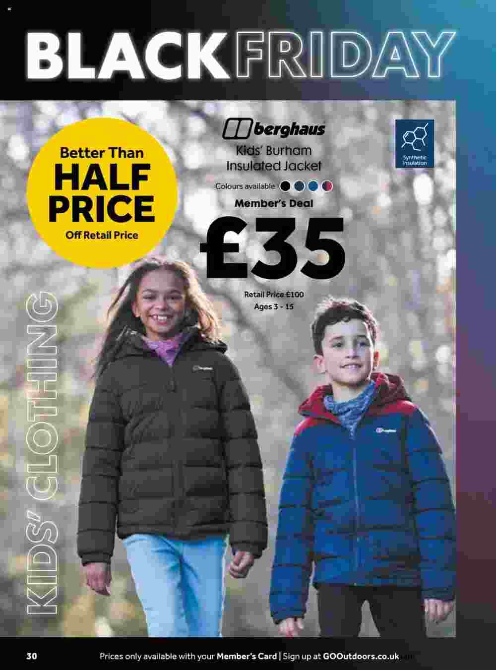 GO Outdoors offers valid from 13/11/2023 - Page 30.