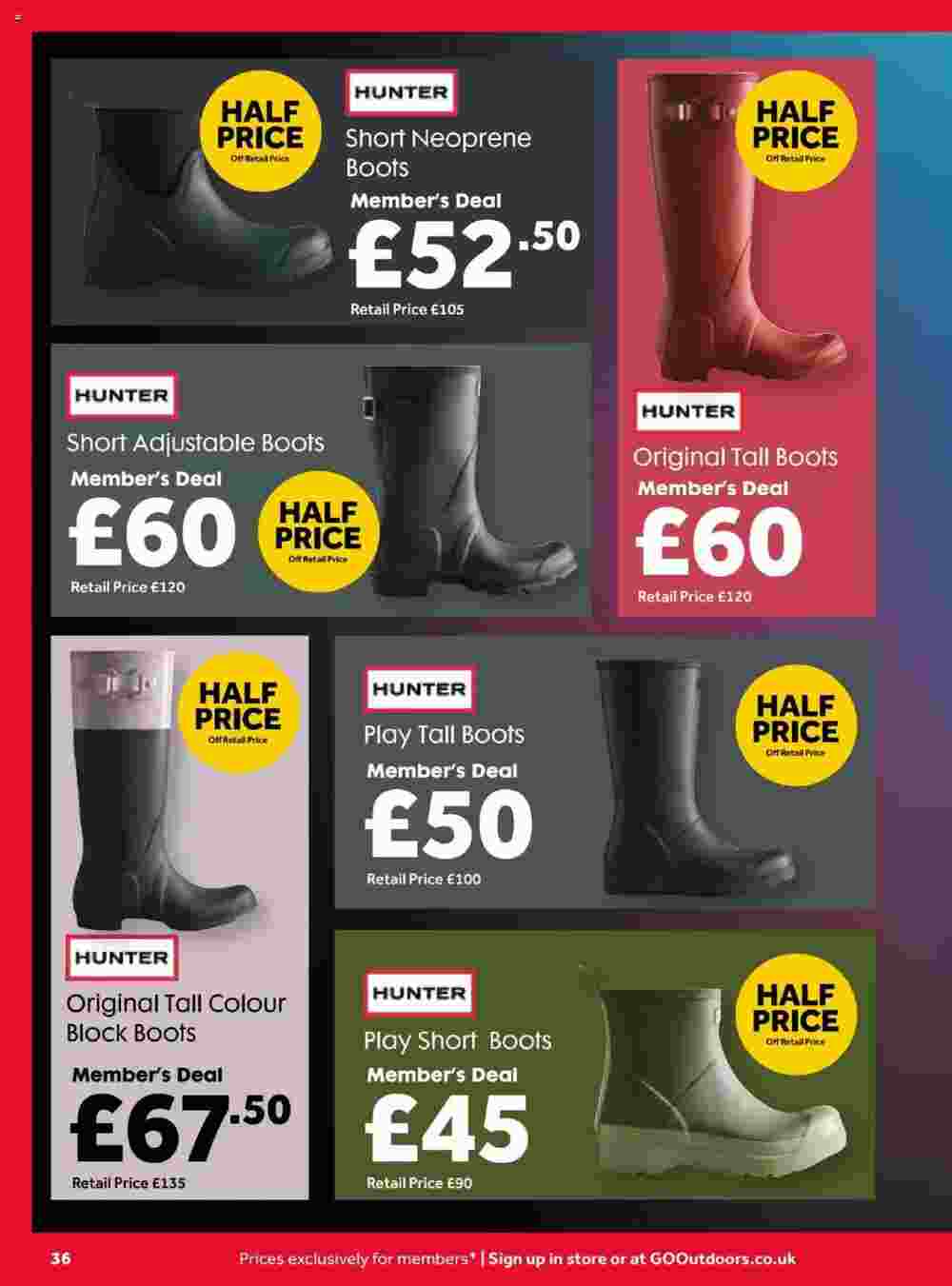 GO Outdoors offers valid from 13/11/2023 - Page 36.