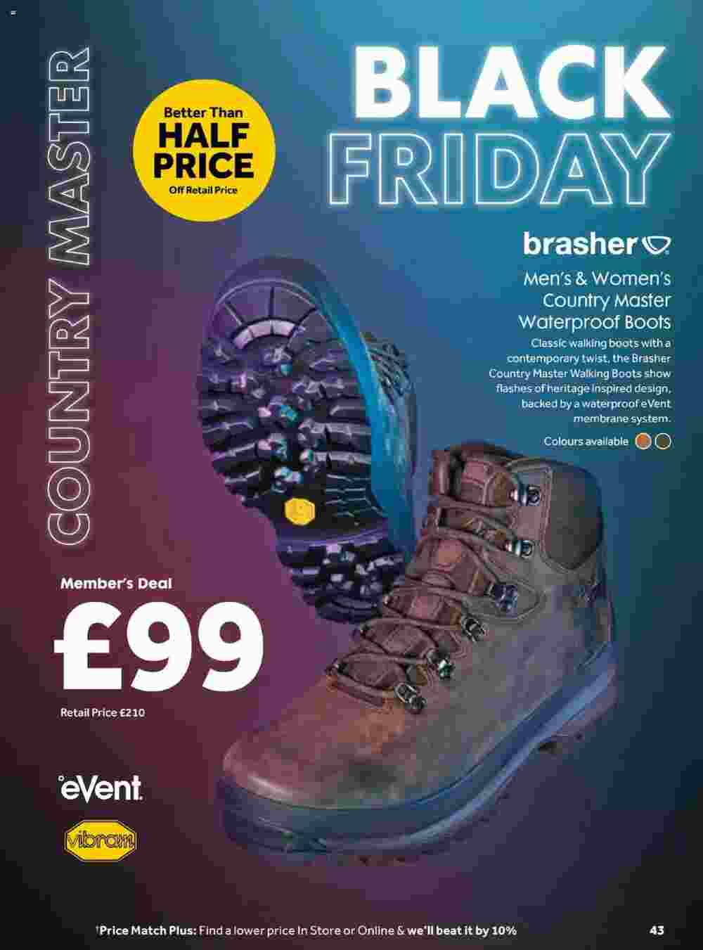 GO Outdoors offers valid from 13/11/2023 - Page 43.