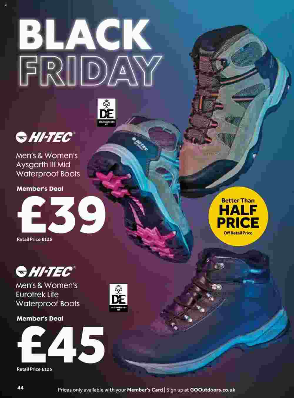 GO Outdoors offers valid from 13/11/2023 - Page 44.