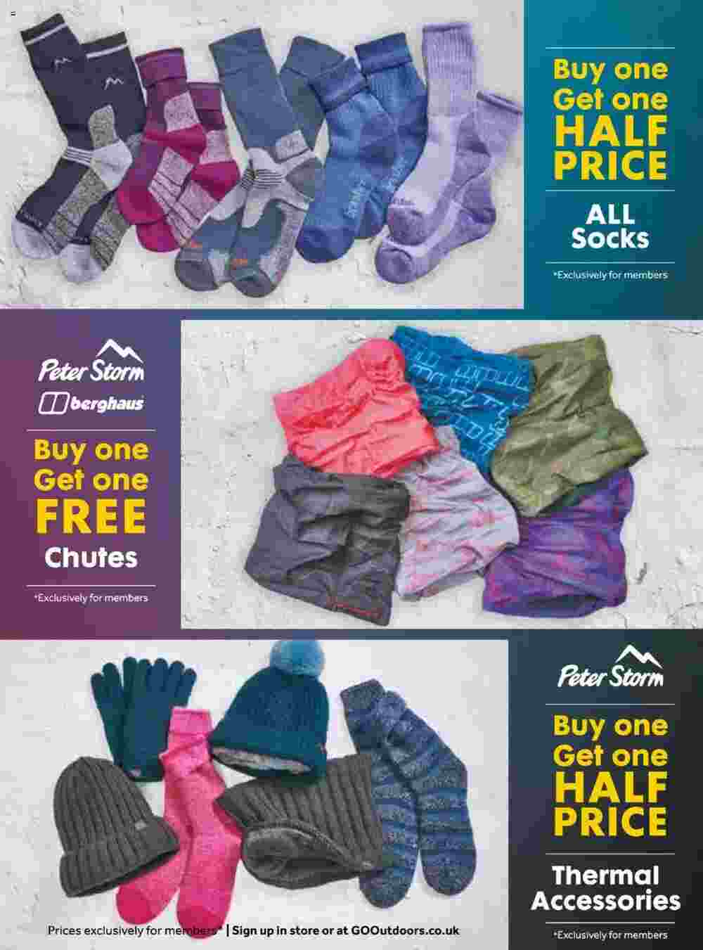 GO Outdoors offers valid from 13/11/2023 - Page 47.