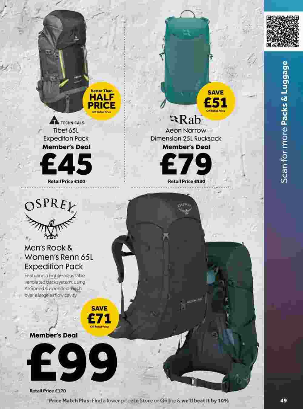 GO Outdoors offers valid from 13/11/2023 - Page 49.