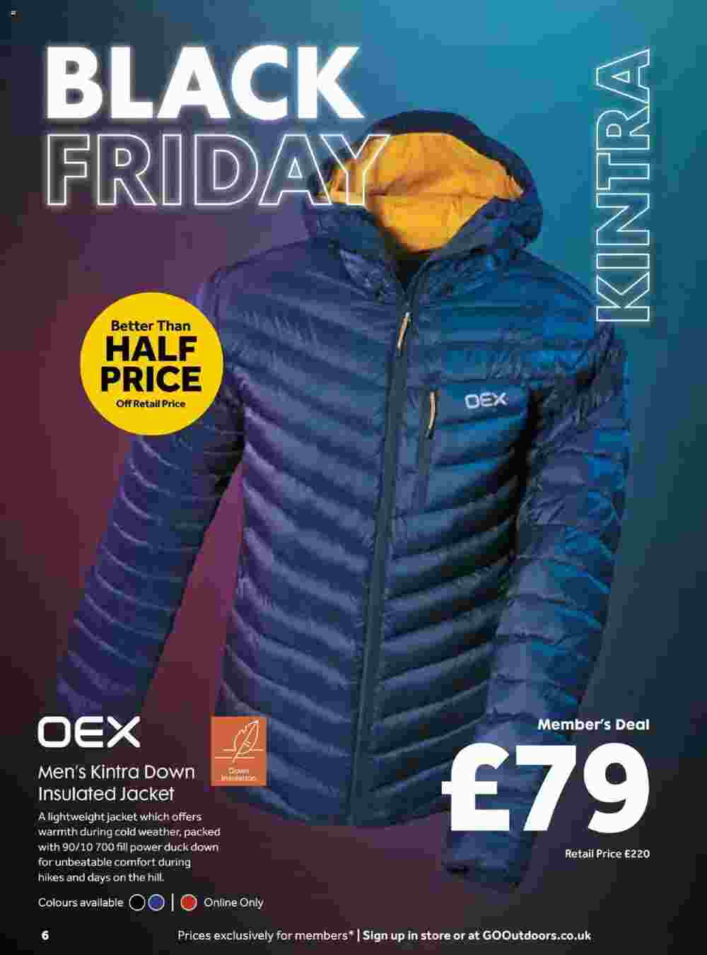 GO Outdoors offers valid from 13/11/2023 - Page 6.