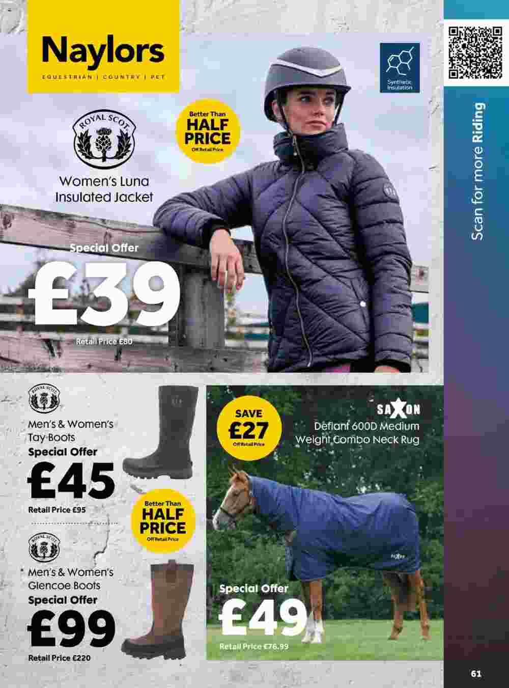 GO Outdoors offers valid from 13/11/2023 - Page 61.