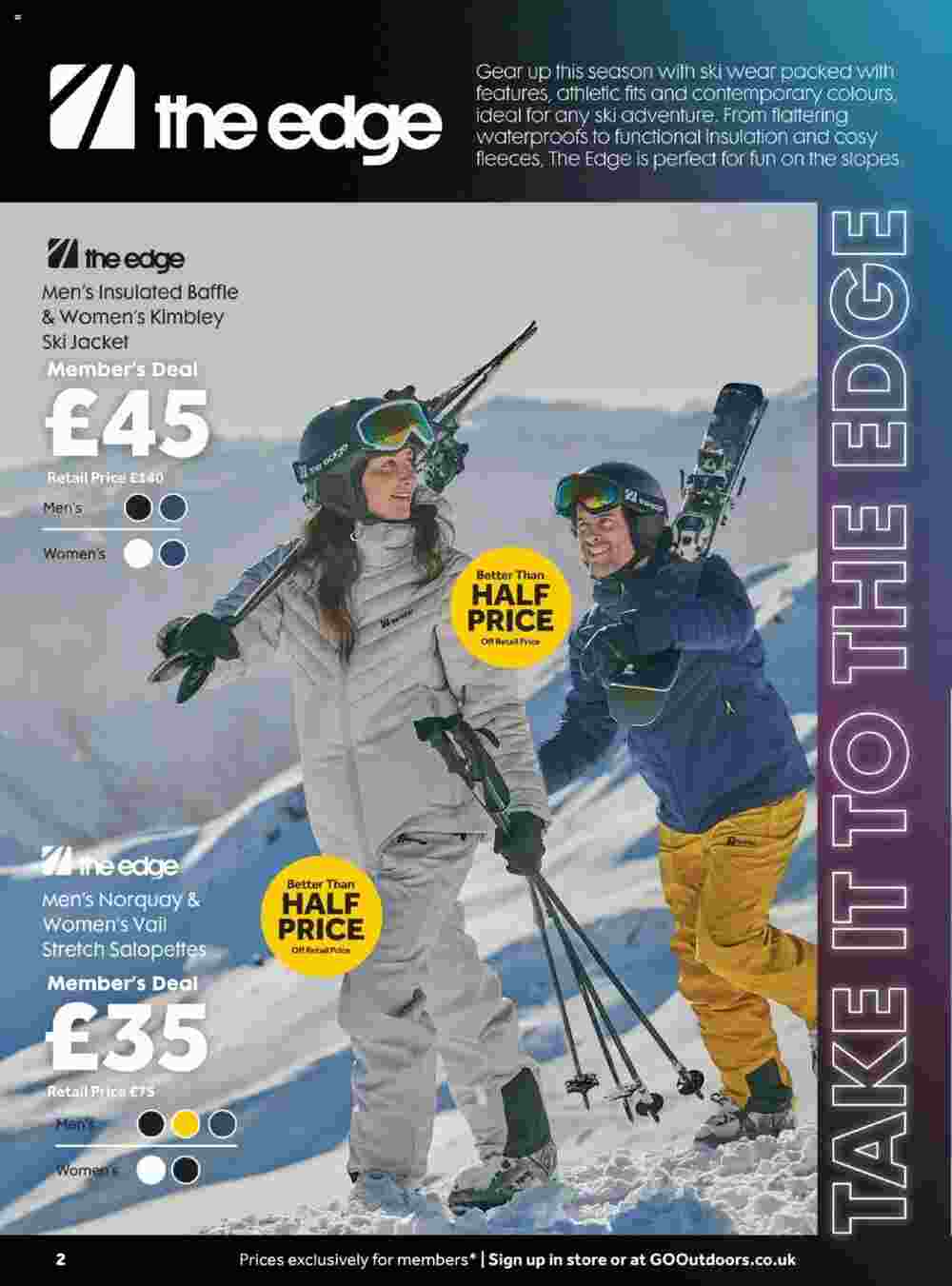 GO Outdoors offers valid from 13/11/2023 - Page 66.