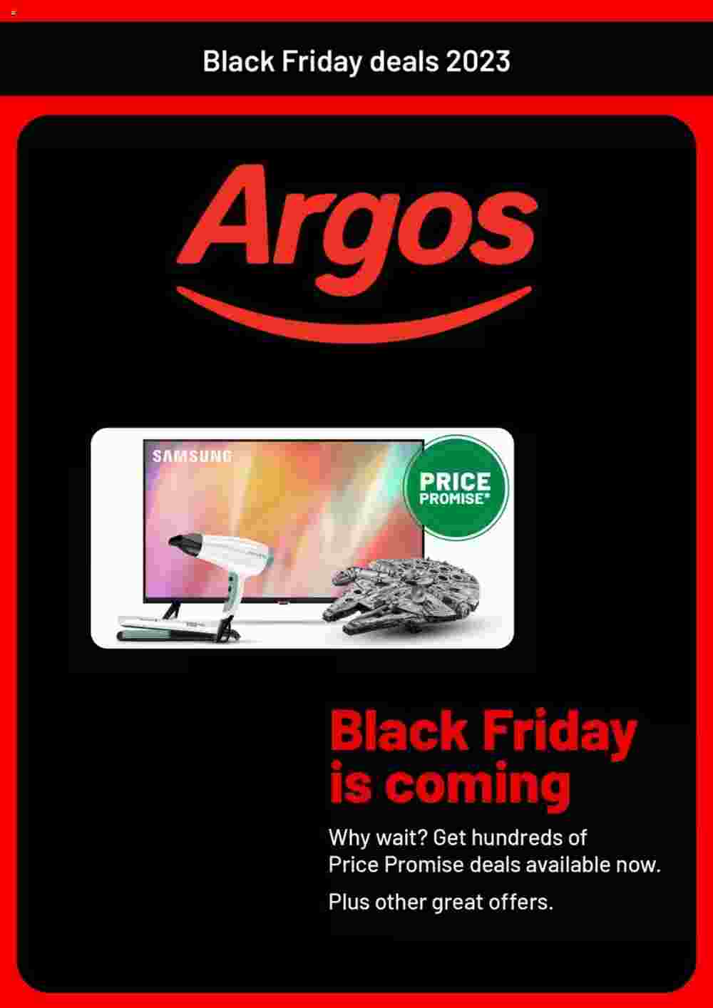 Argos offers valid from 15/11/2023 - Page 1.