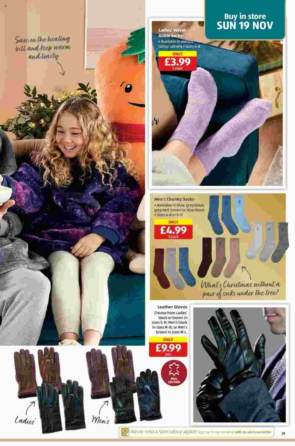 Aldi offers valid from 16/11/2023 - Page 29.