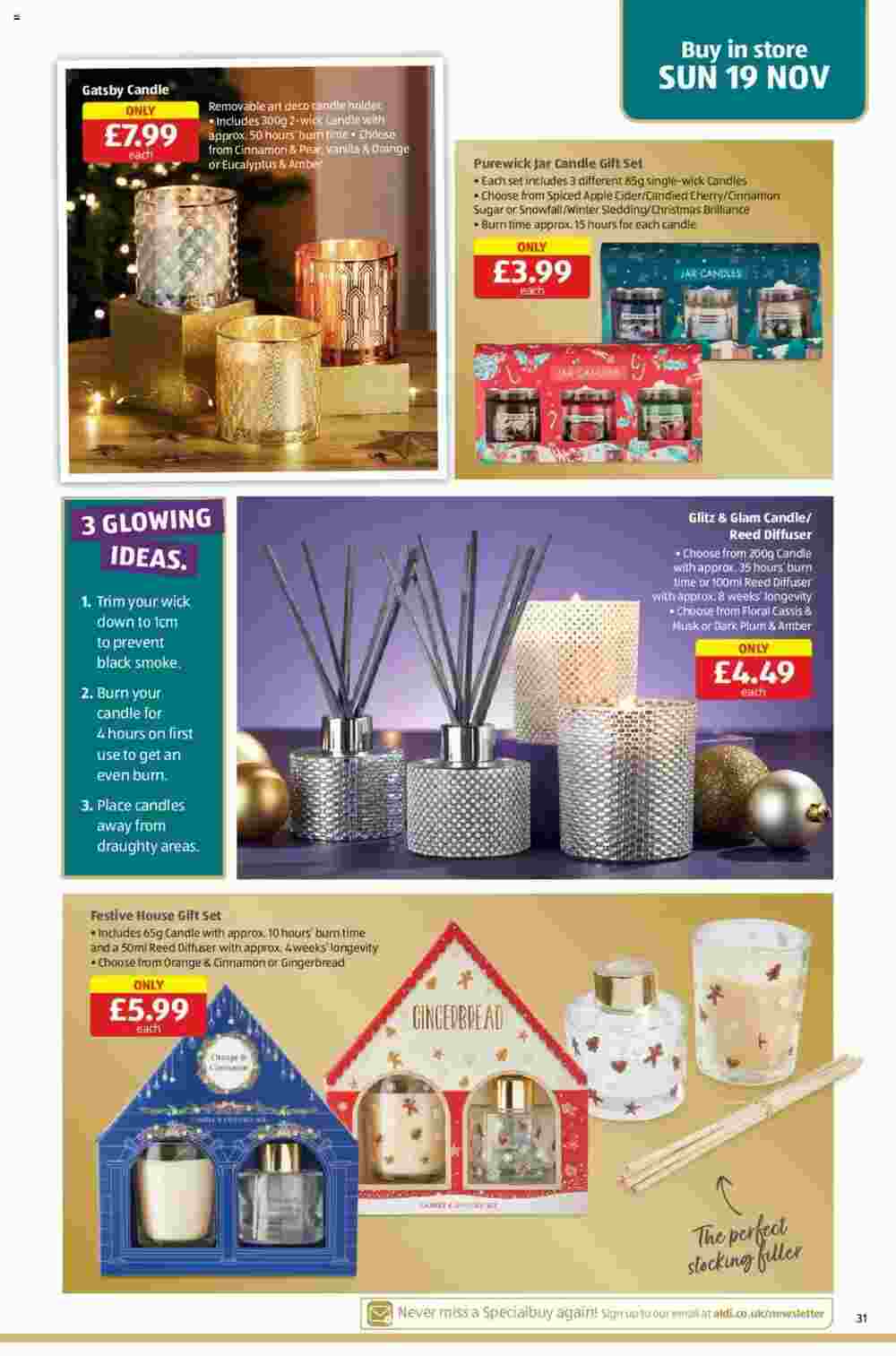 Aldi offers valid from 16/11/2023 - Page 31.