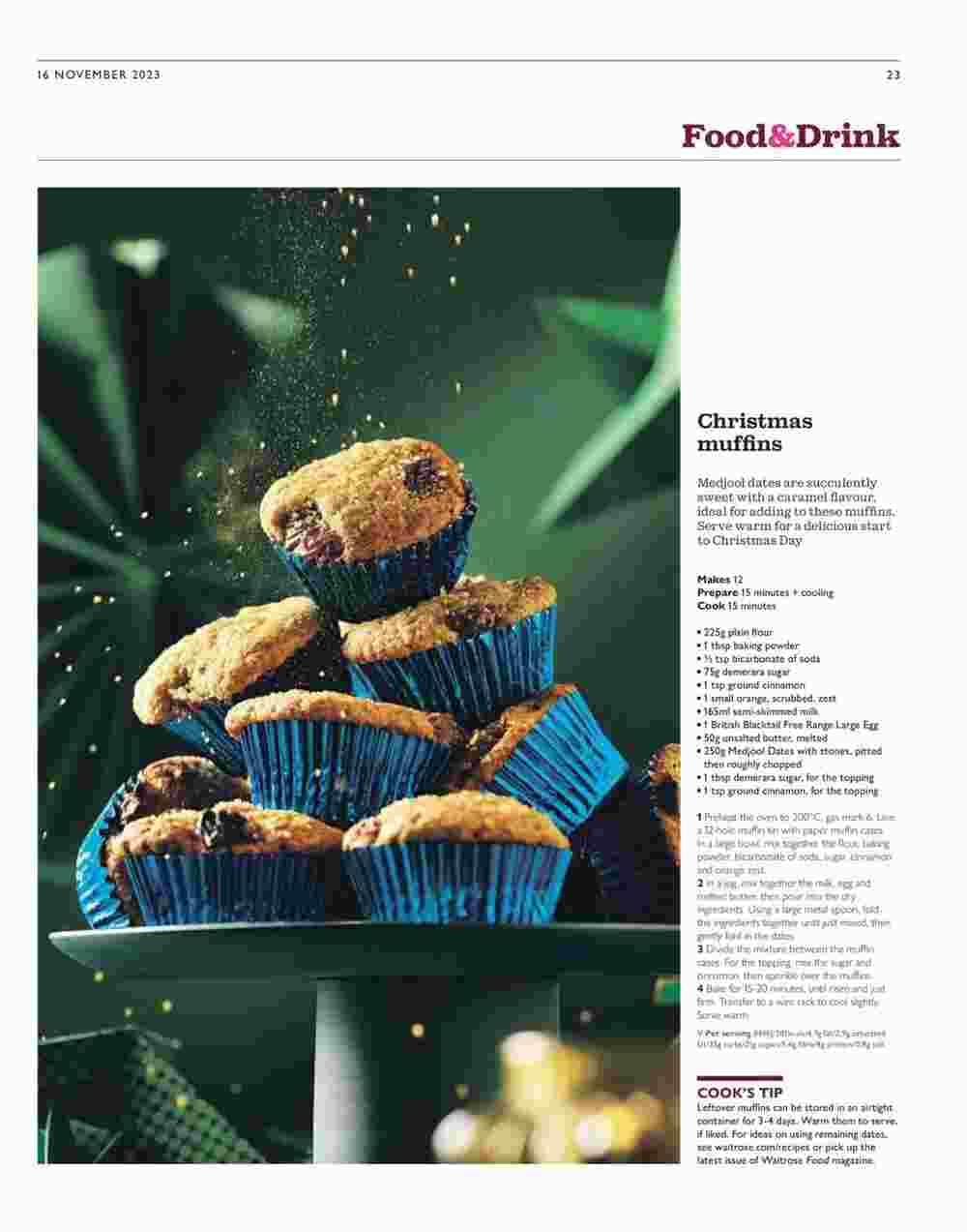 Waitrose offers valid from 16/11/2023 - Page 23.