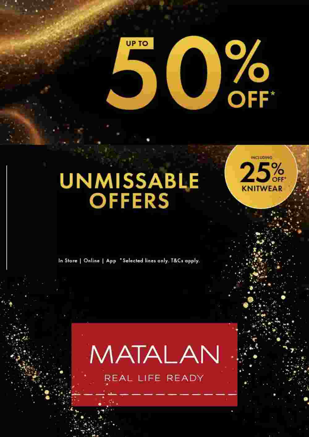 Matalan offers valid from 16/11/2023 - Page 1.