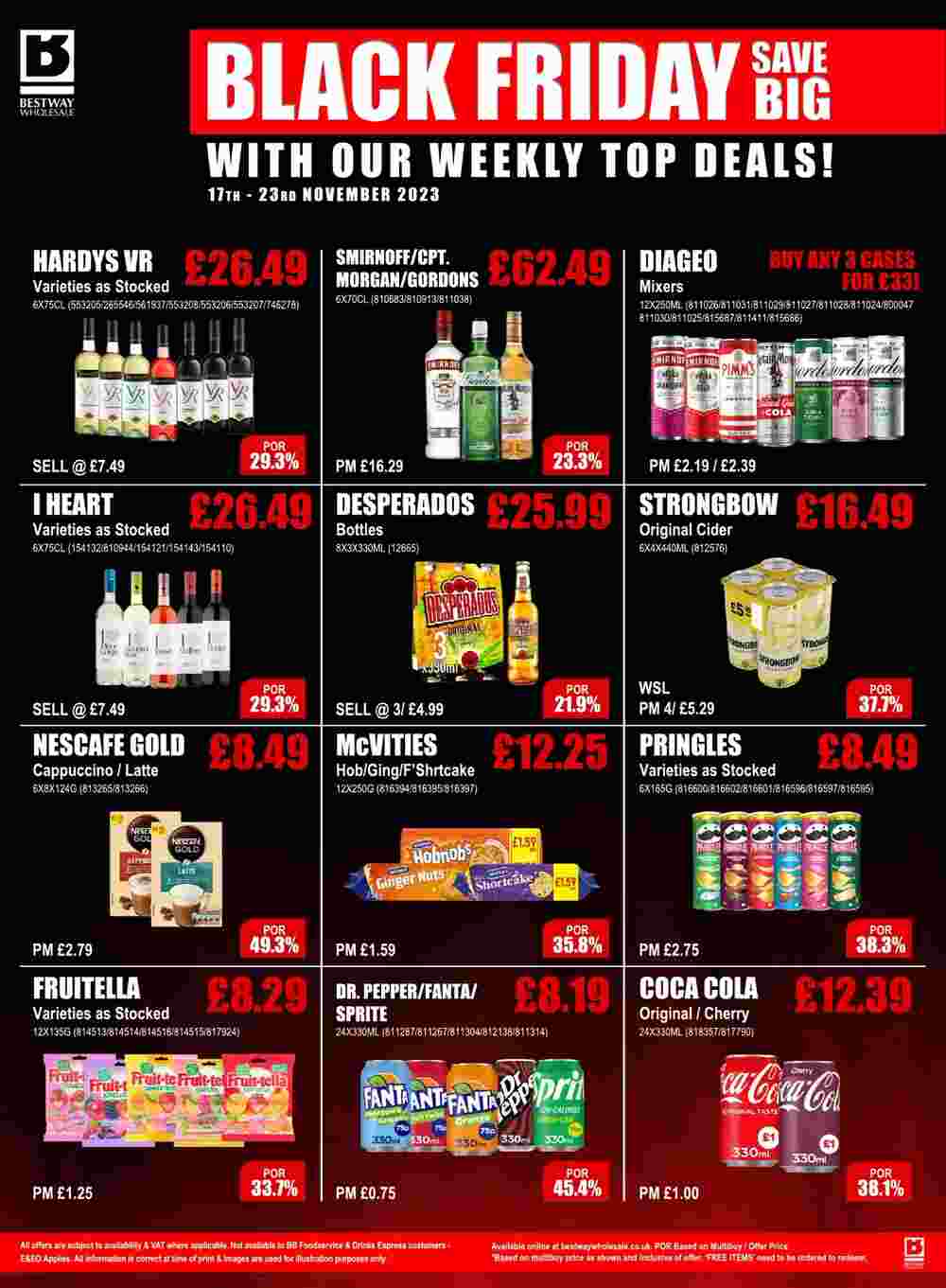 Bestway offers valid from 17/11/2023 - Page 1.