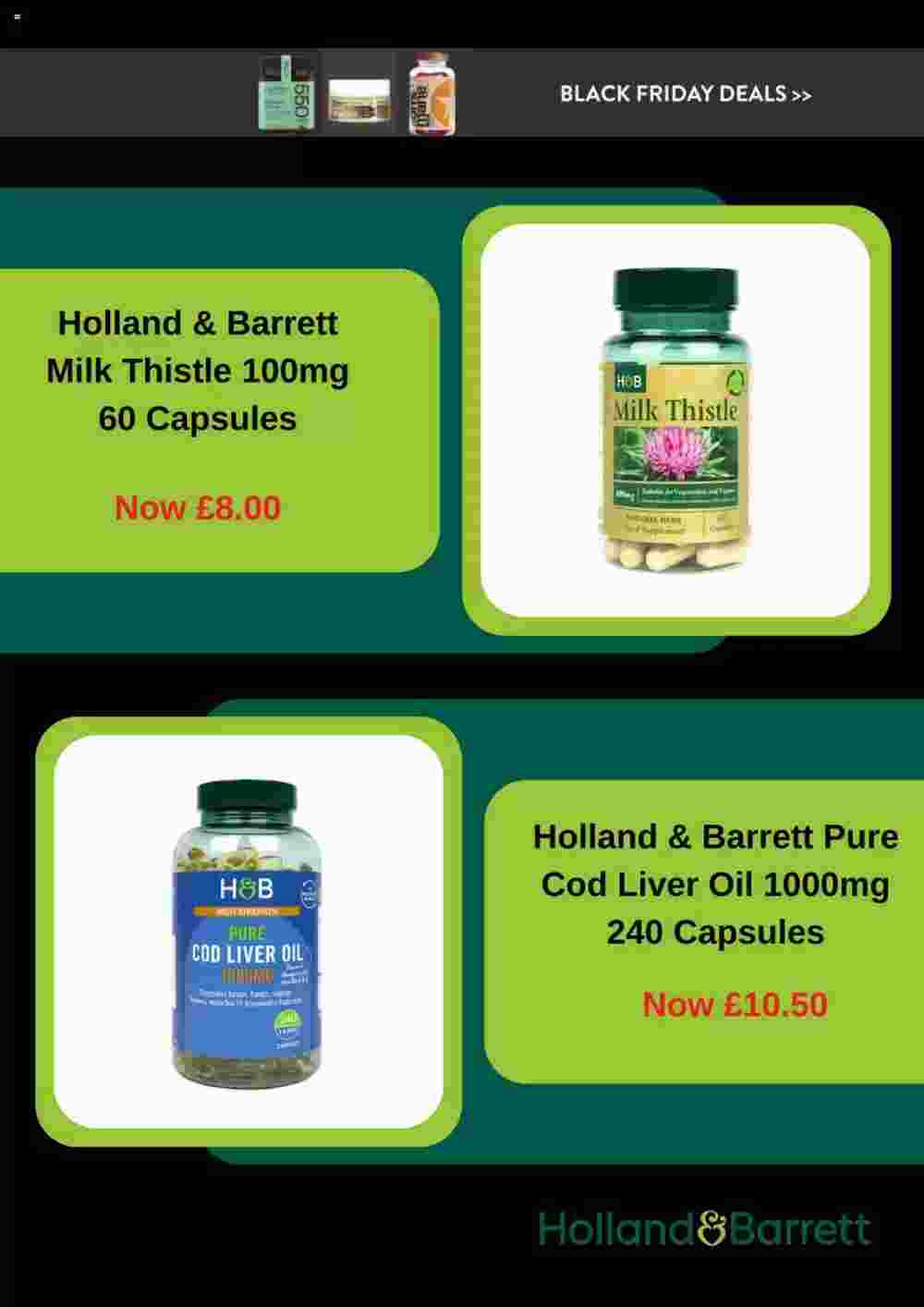 Holland & Barrett offers valid from 17/11/2023 - Page 2.