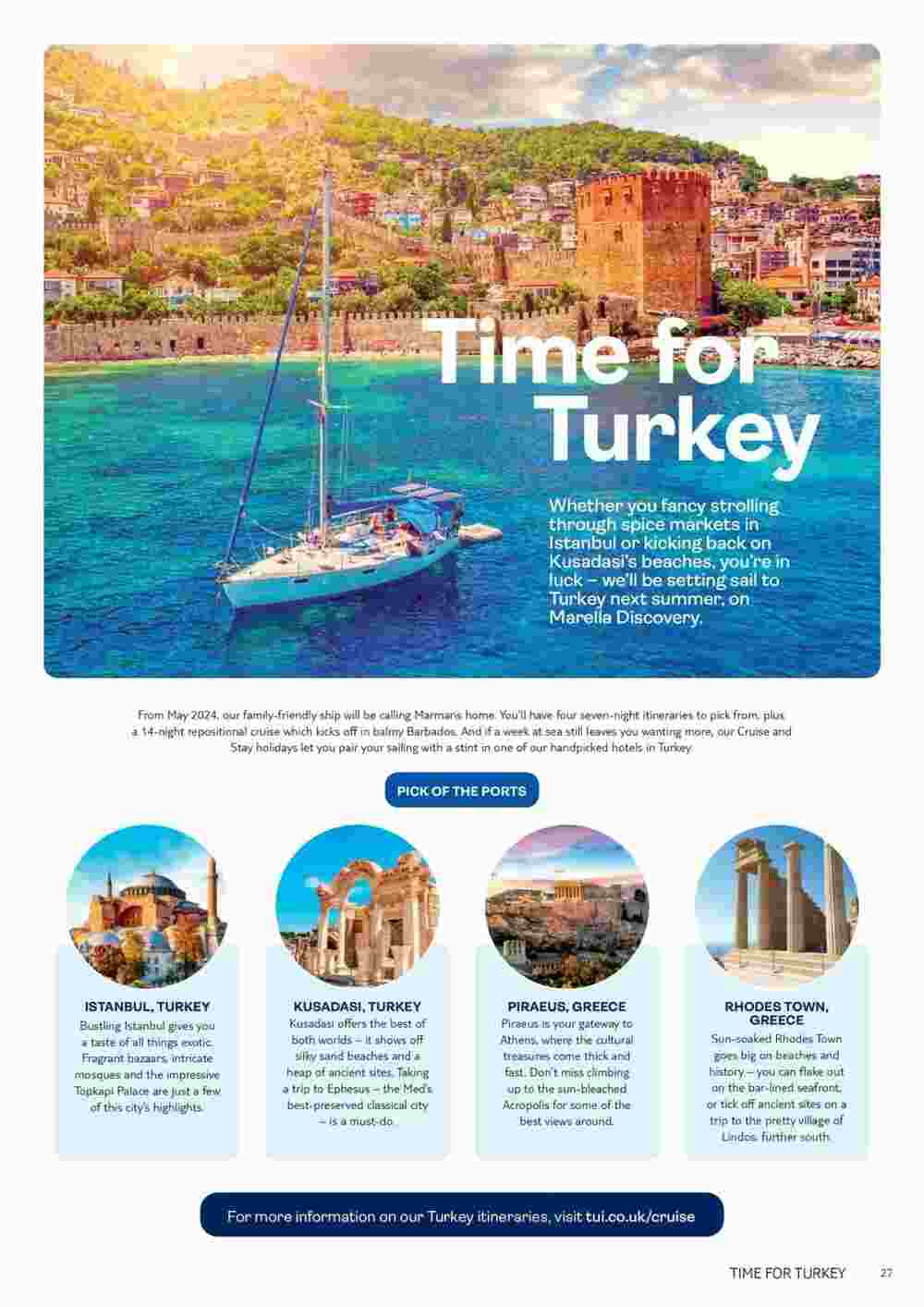 Tui offers valid from 17/11/2023 - Page 27.