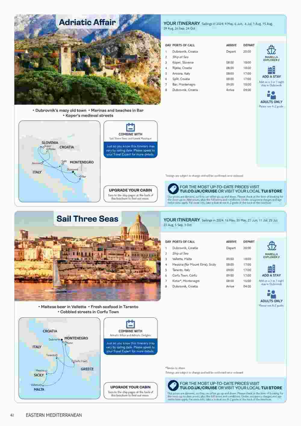 Tui offers valid from 17/11/2023 - Page 42.