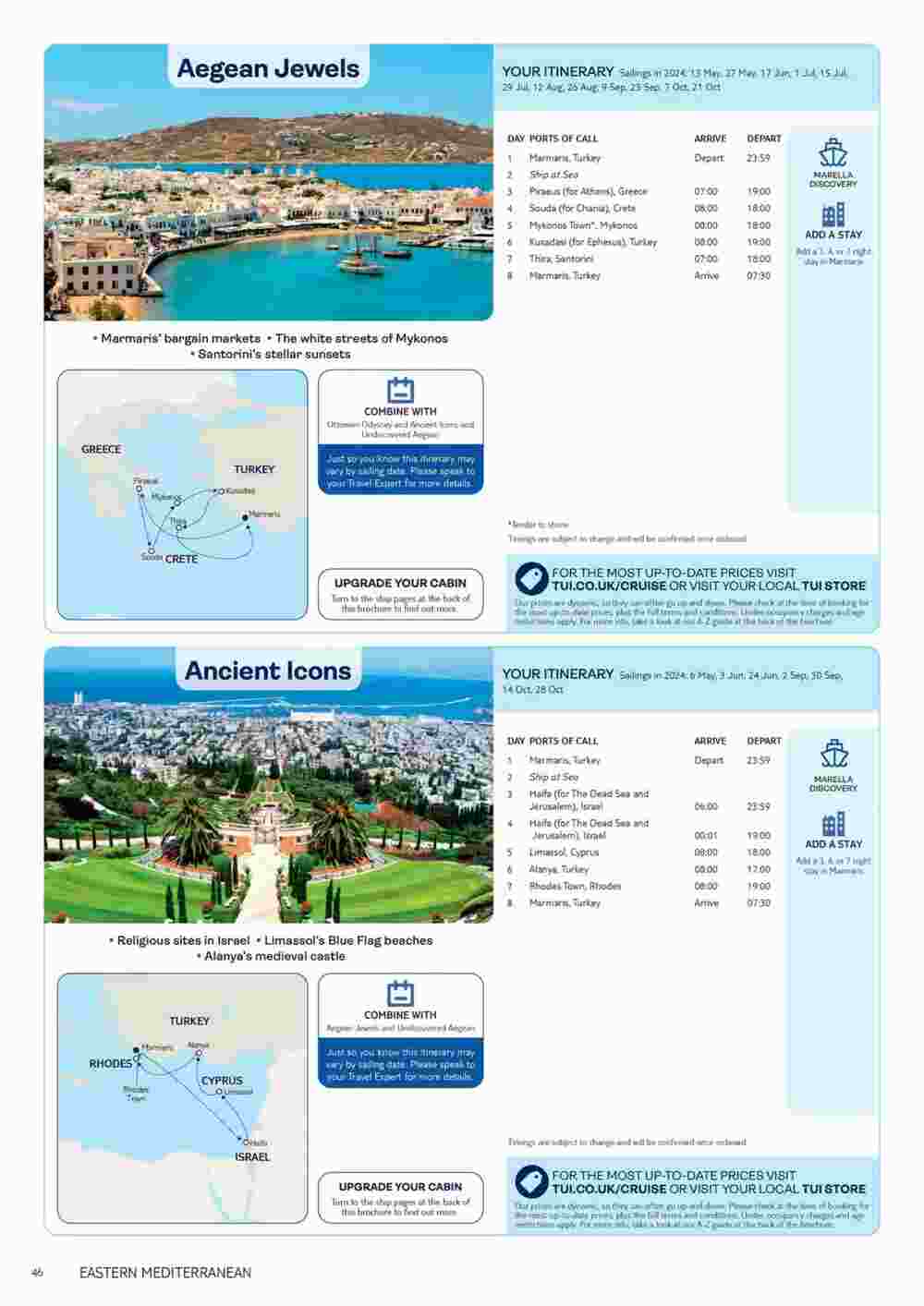 Tui offers valid from 17/11/2023 - Page 46.