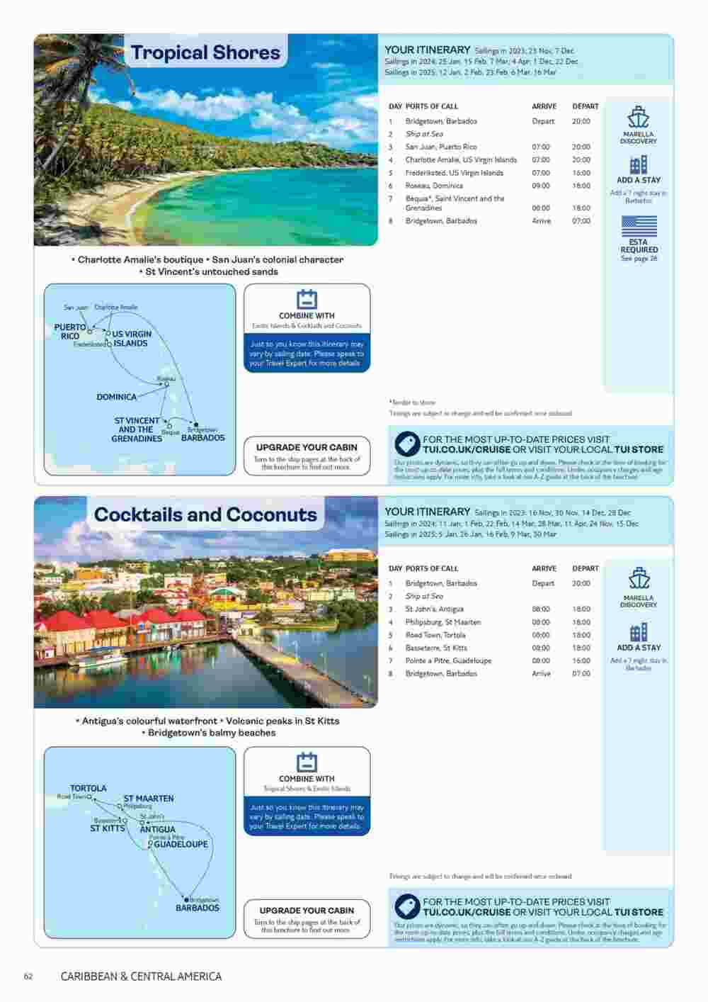 Tui offers valid from 17/11/2023 - Page 62.