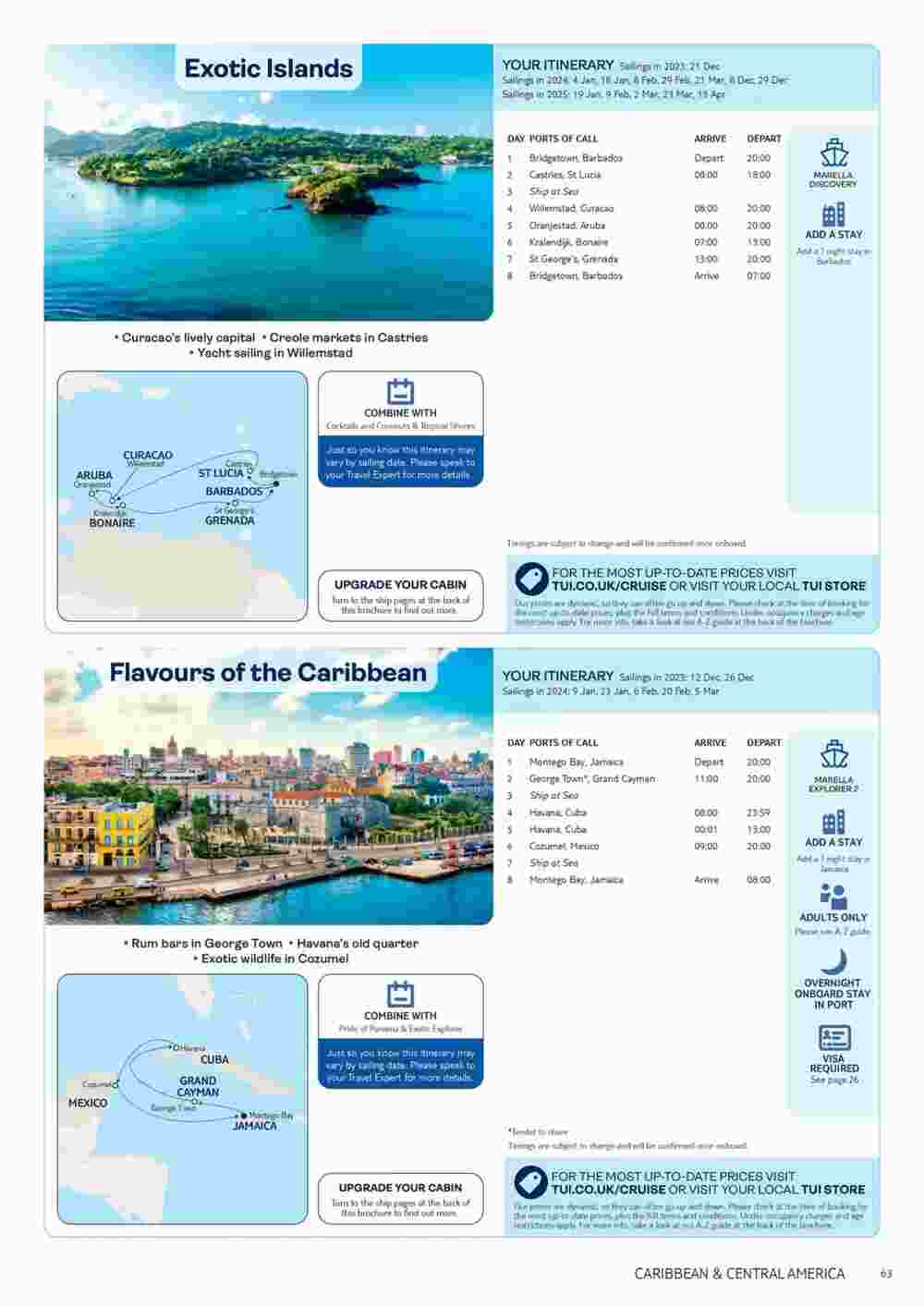 Tui offers valid from 17/11/2023 - Page 63.