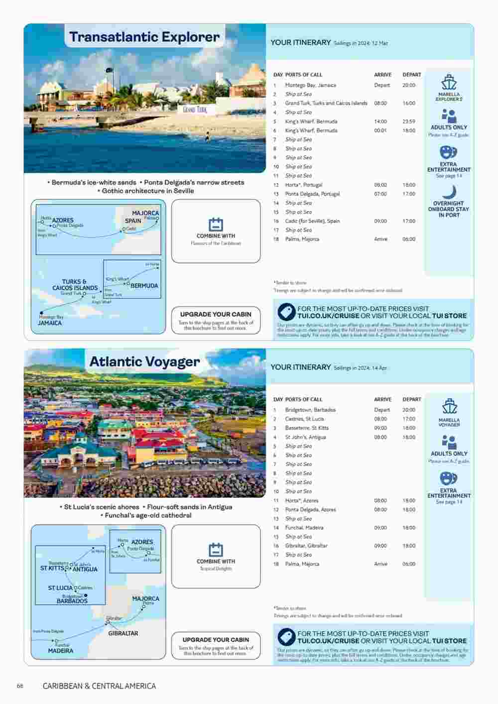Tui offers valid from 17/11/2023 - Page 68.