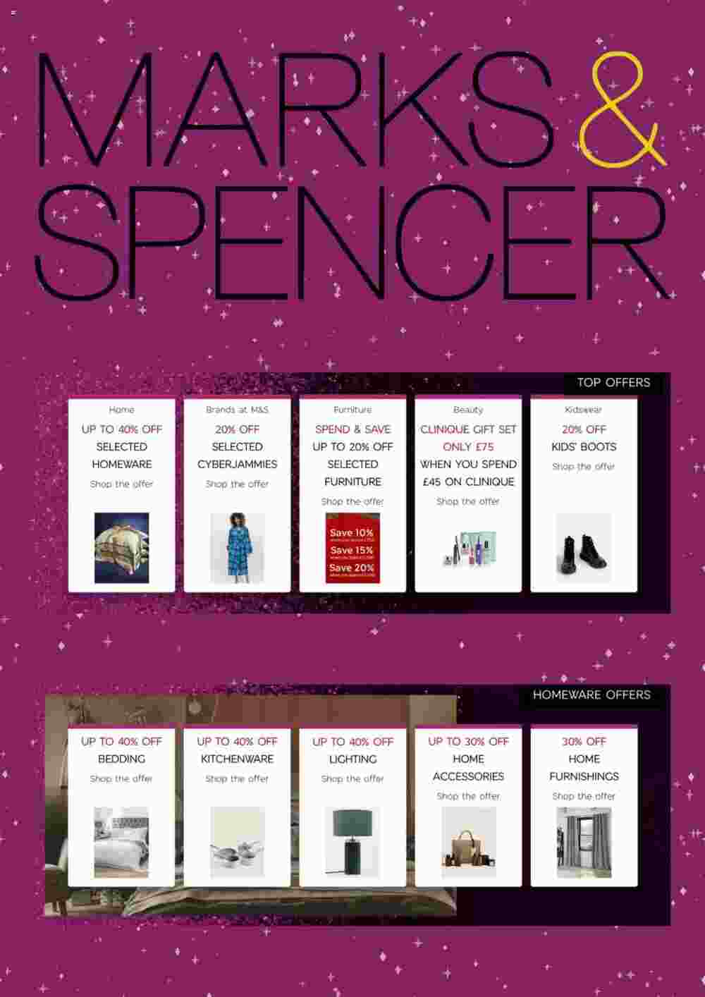 Marks & Spencer offers valid from 17/11/2023 - Page 1.