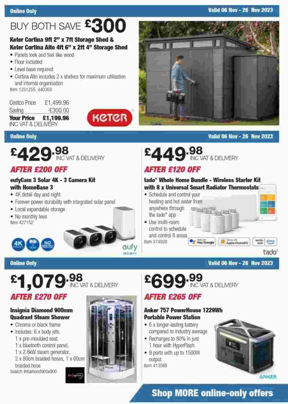 Costco offers valid from 20/11/2023 - Page 15.