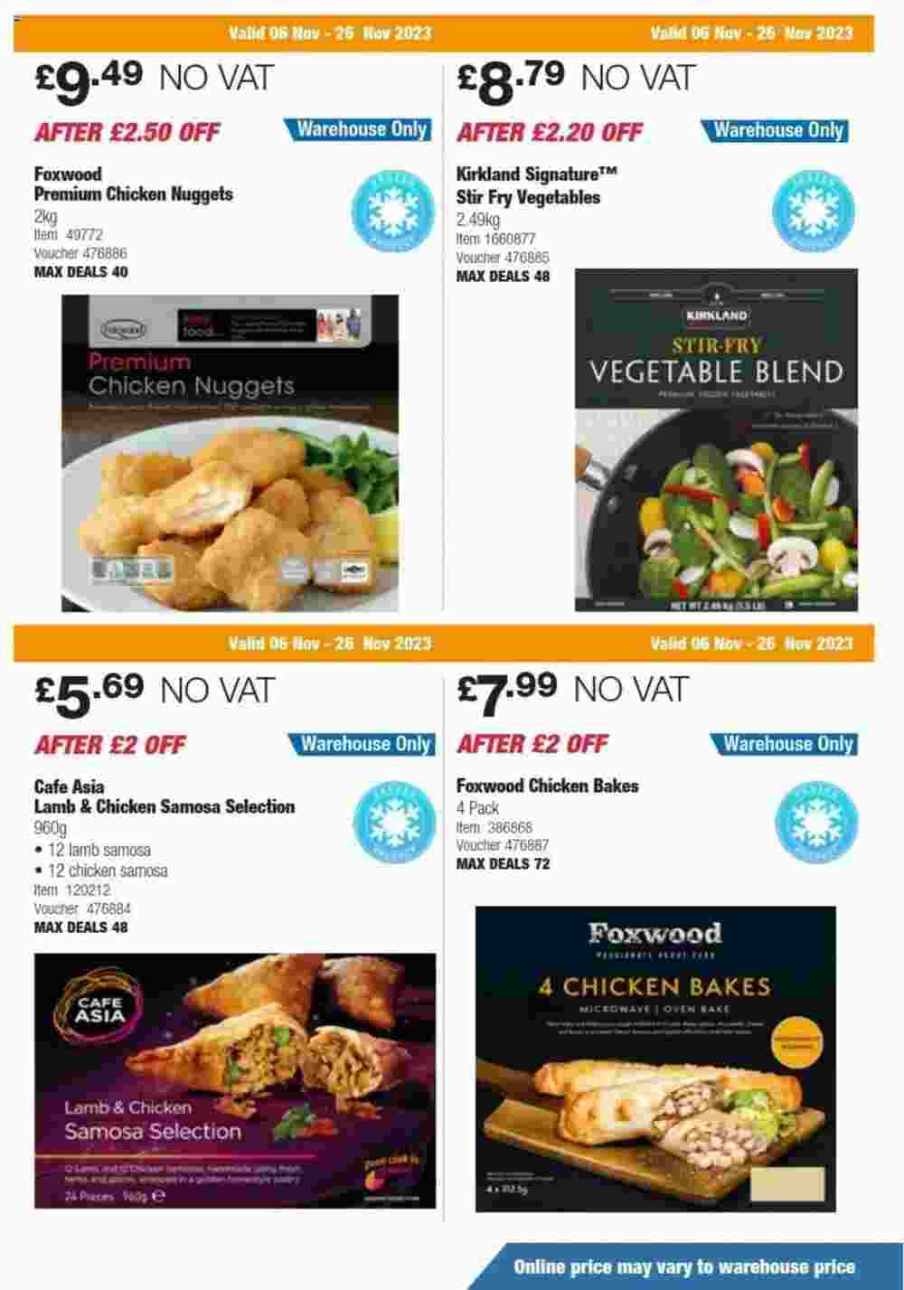 Costco offers valid from 20/11/2023 - Page 4.