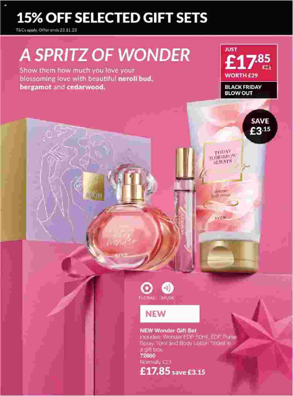 Avon offers valid from 21/11/2023 - Page 105.