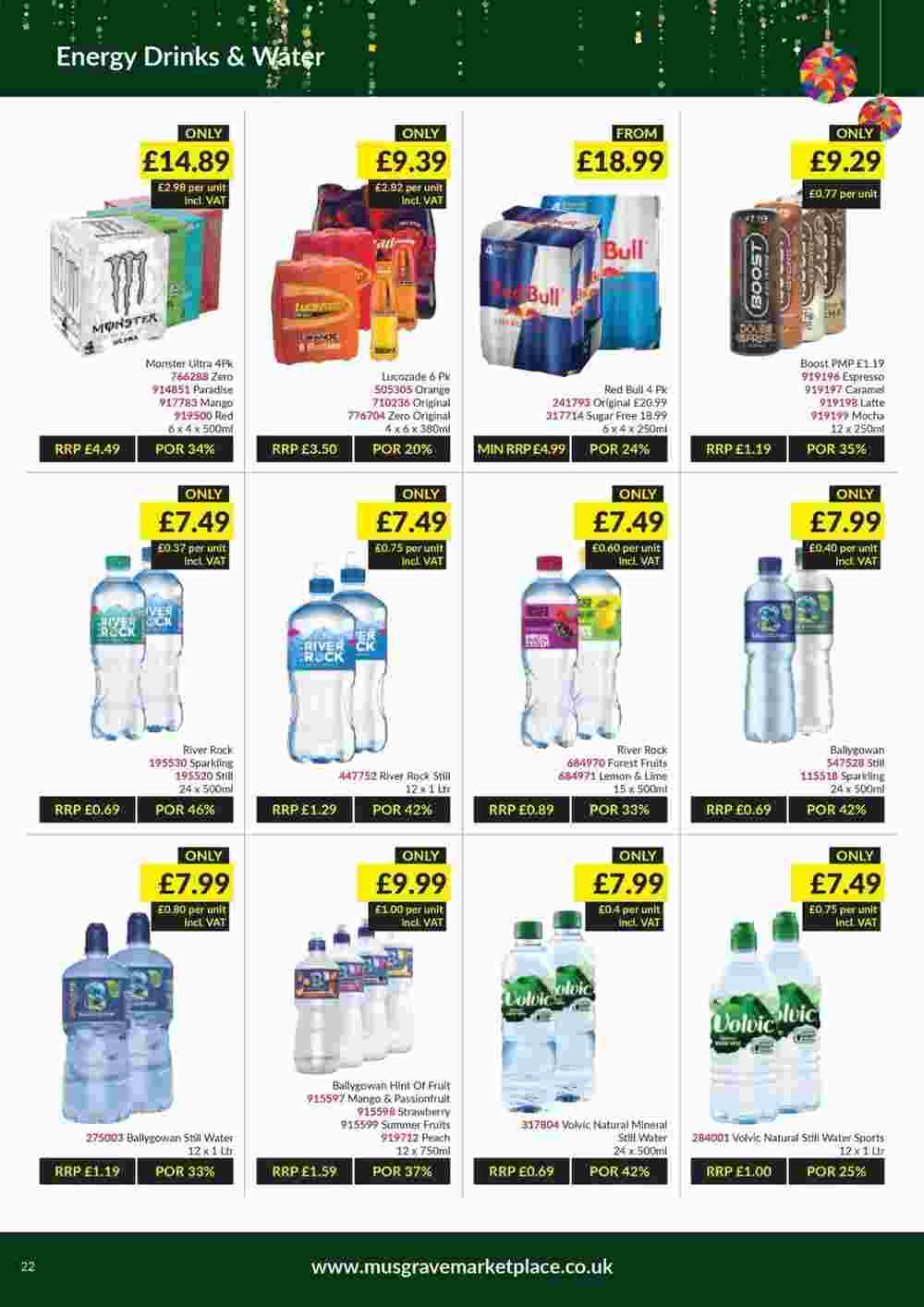 Musgrave MarketPlace offers valid from 21/11/2023 - Page 22.