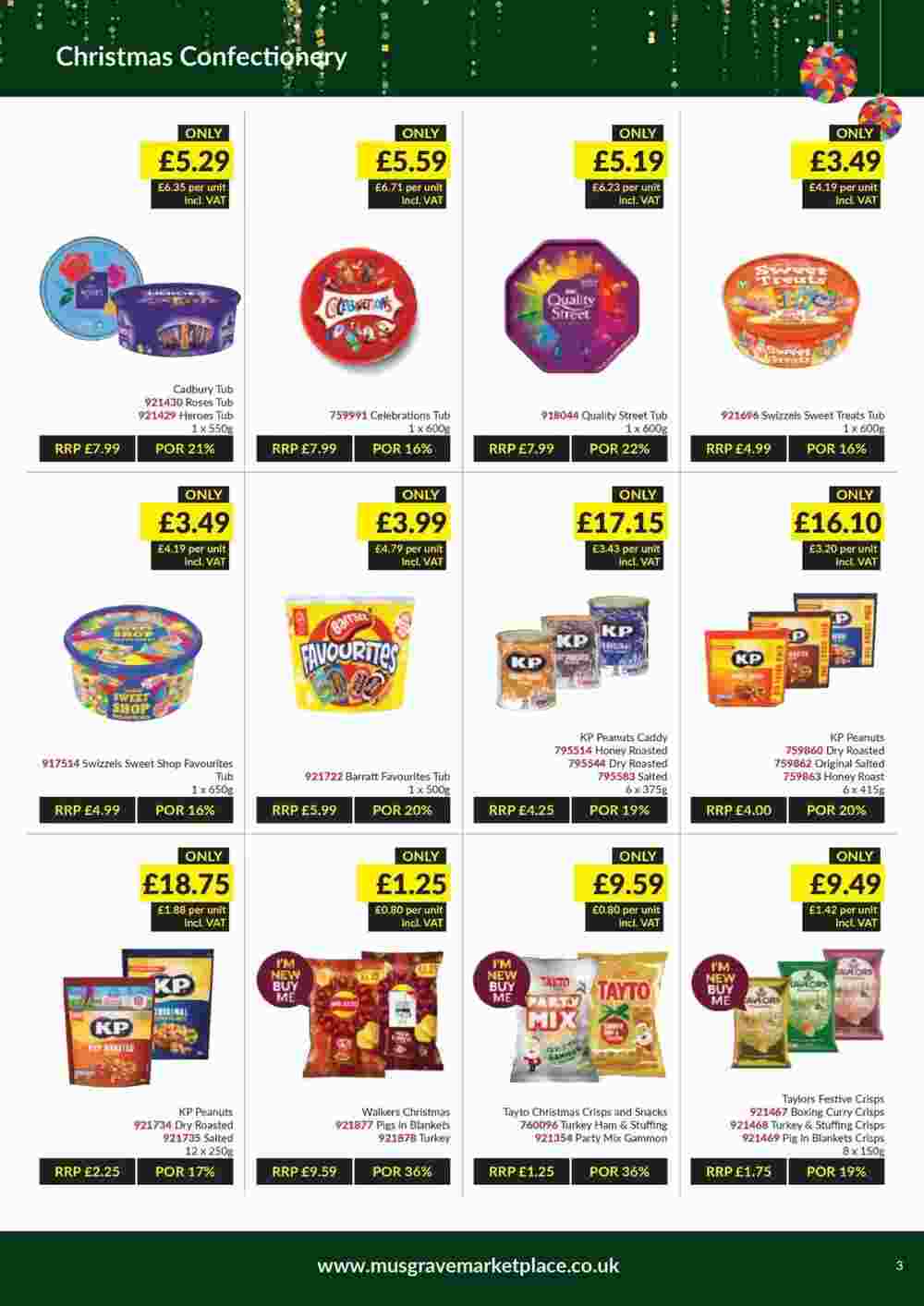 Musgrave MarketPlace offers valid from 21/11/2023 - Page 3.