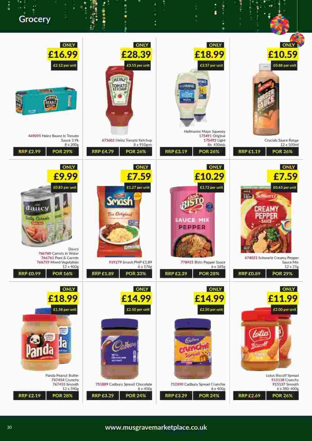 Musgrave MarketPlace offers valid from 21/11/2023 - Page 30.