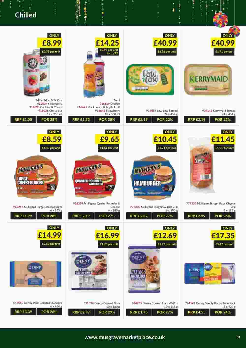 Musgrave MarketPlace offers valid from 21/11/2023 - Page 31.