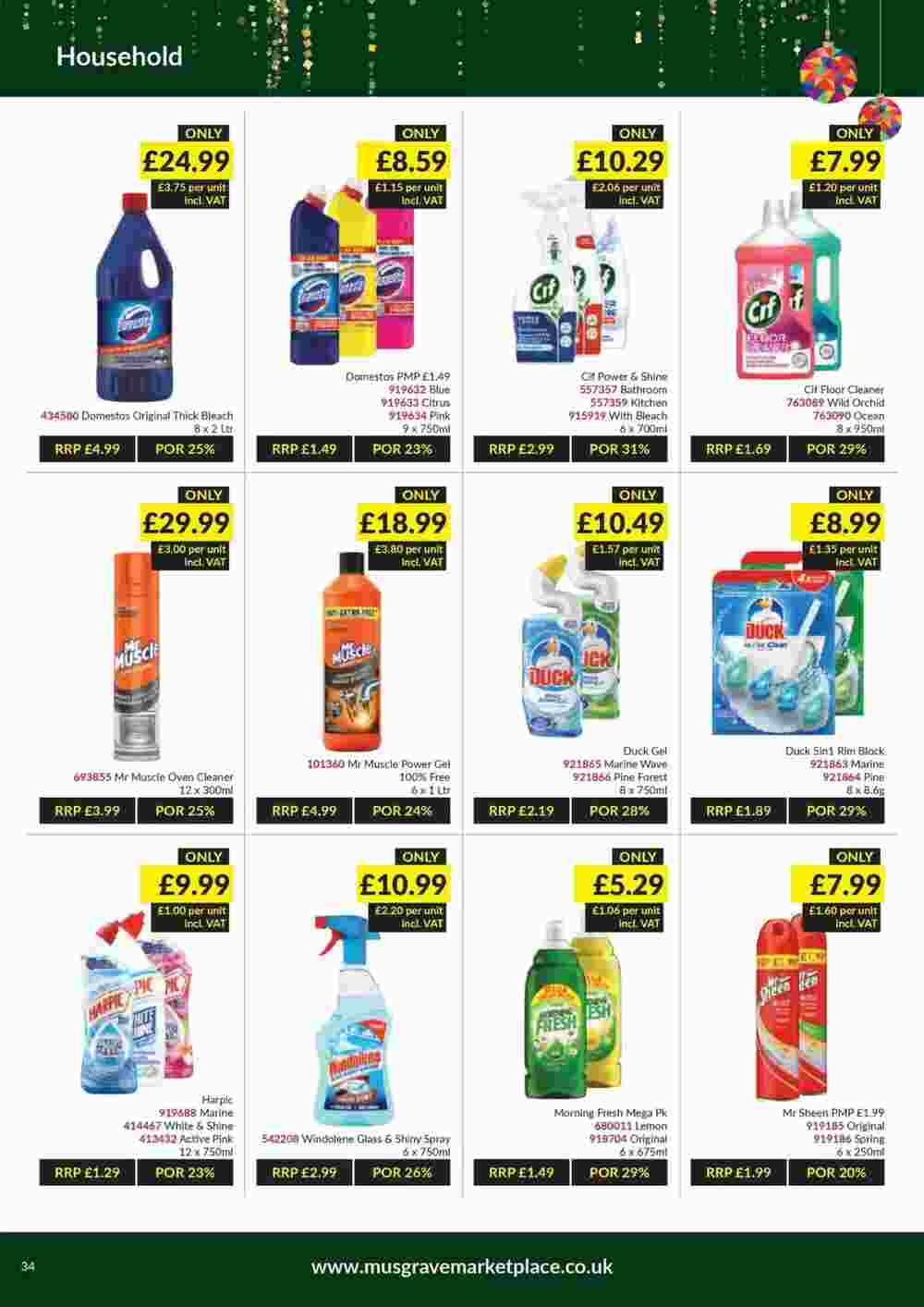 Musgrave MarketPlace offers valid from 21/11/2023 - Page 34.