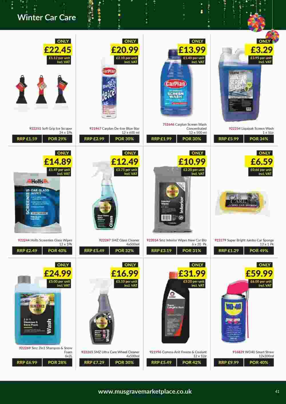 Musgrave MarketPlace offers valid from 21/11/2023 - Page 41.