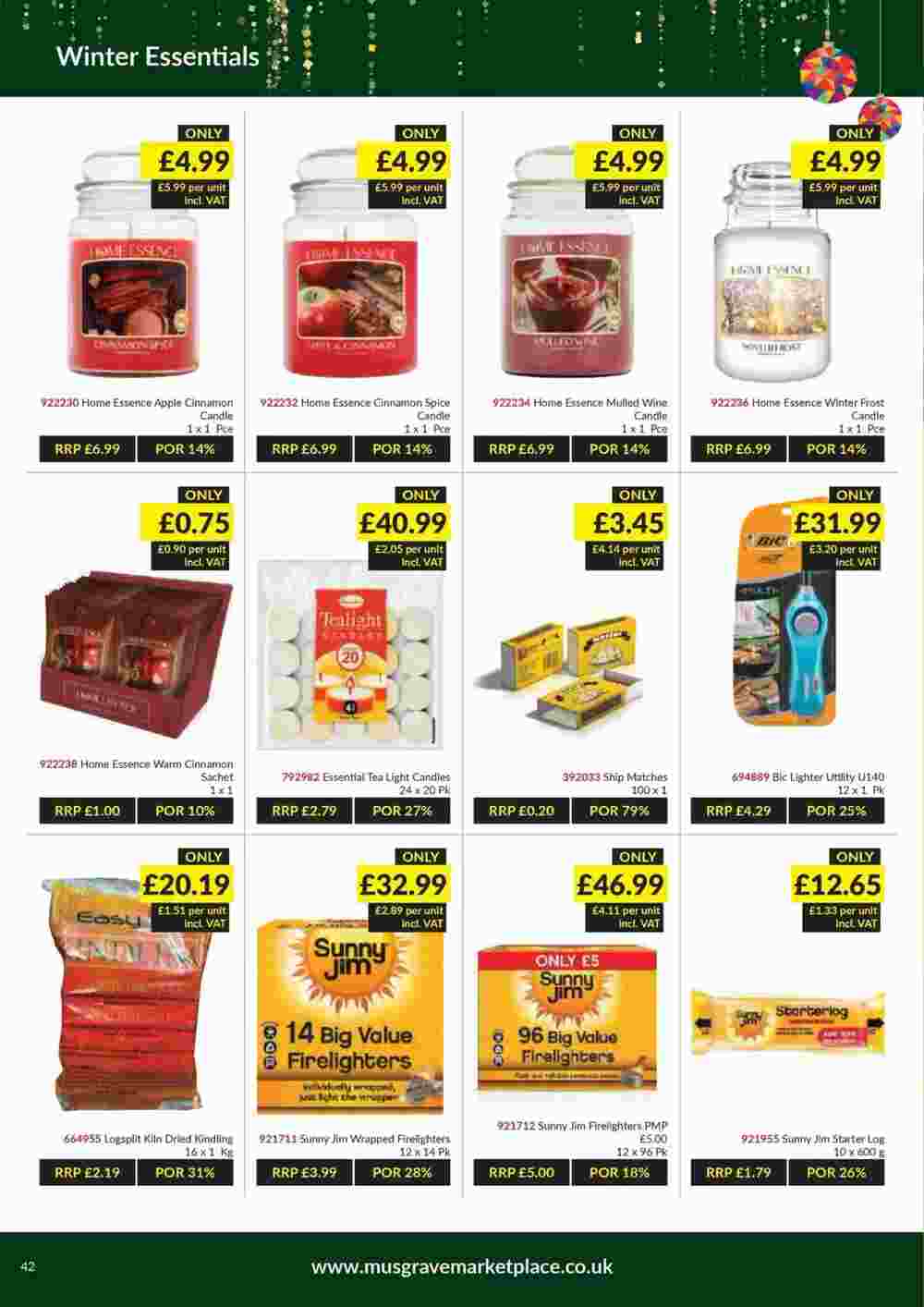 Musgrave MarketPlace offers valid from 21/11/2023 - Page 42.