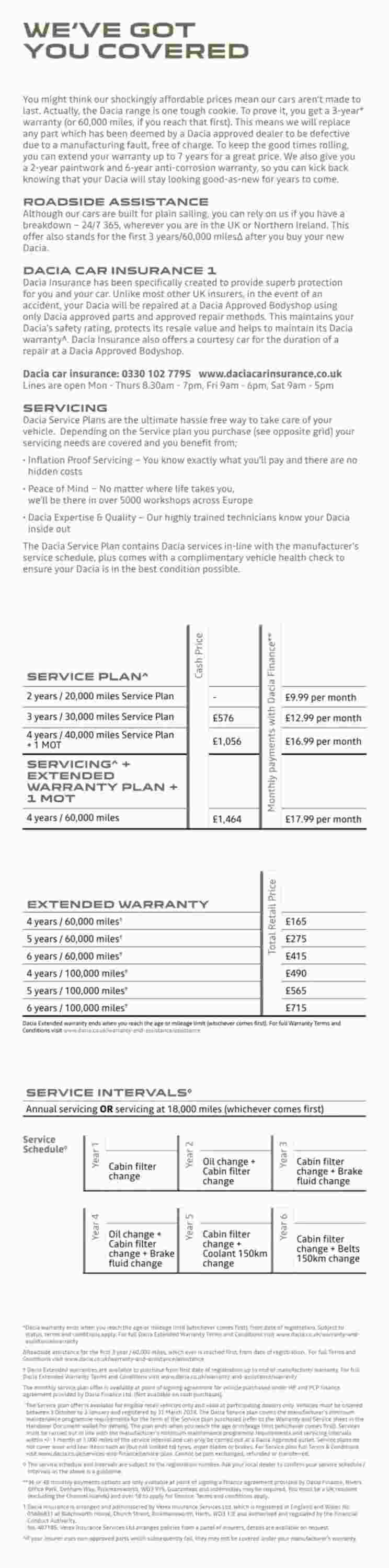 Dacia offers valid from 21/11/2023 - Page 20.