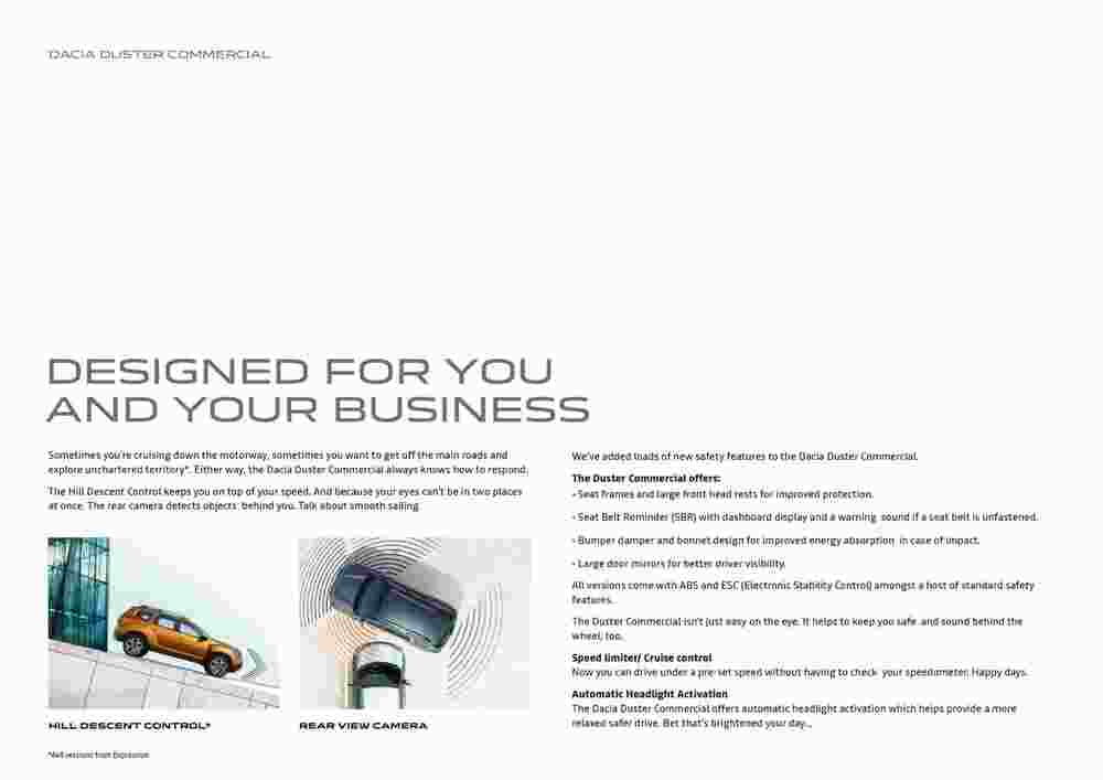 Dacia offers valid from 21/11/2023 - Page 3.