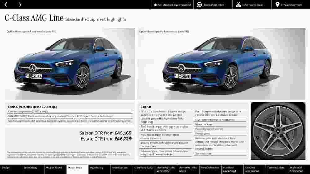 Mercedes-Benz offers valid from 22/11/2023 - Page 22.