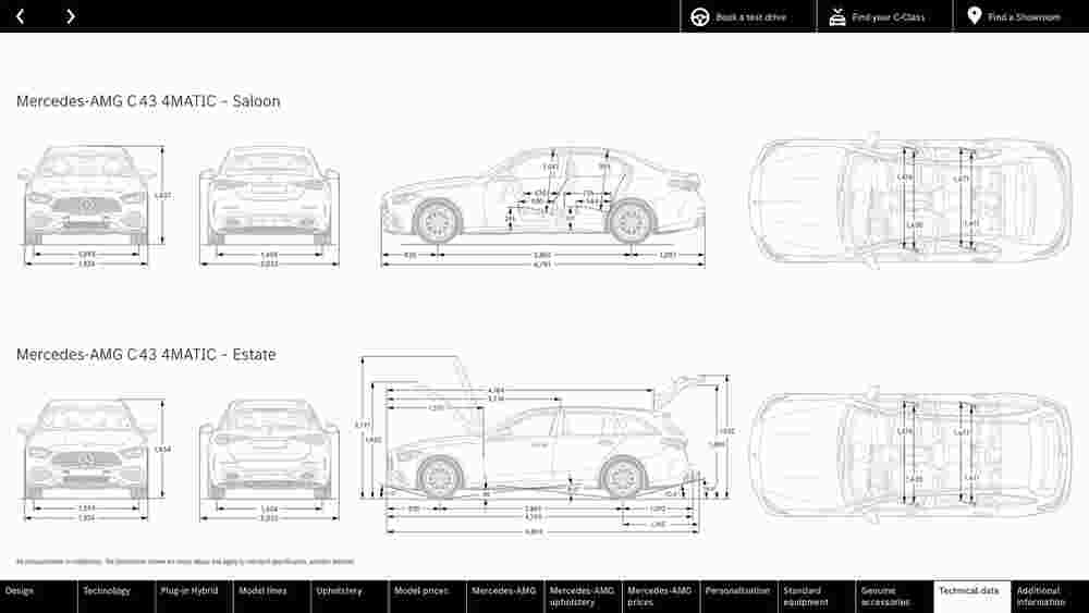 Mercedes-Benz offers valid from 22/11/2023 - Page 73.