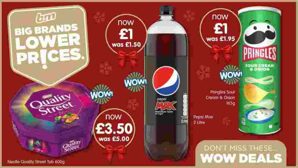 B&M Stores offers valid from 22/11/2023 - Page 1.