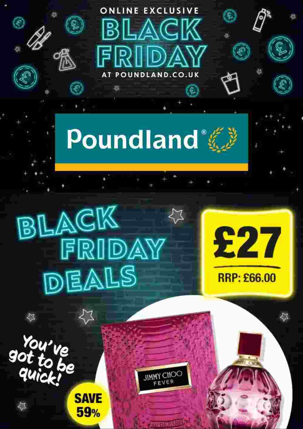 Poundland offers valid from 22/11/2023 - Page 1.