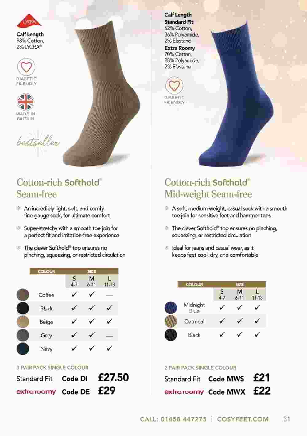 Cosyfeet offers valid from 23/11/2023 - Page 31.