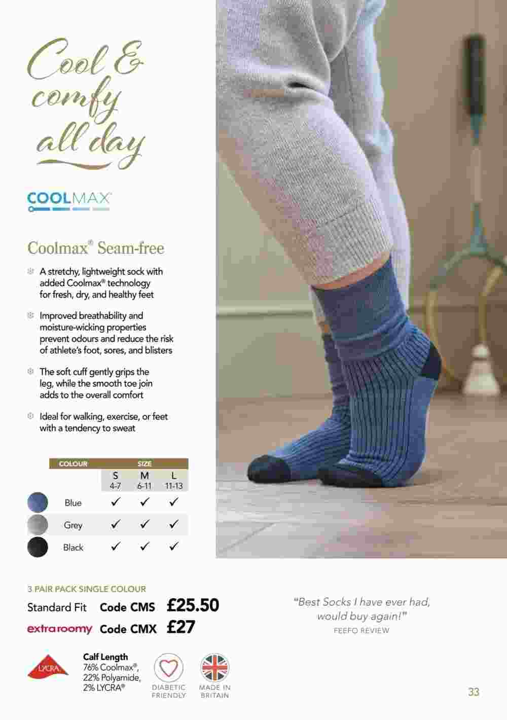 Cosyfeet offers valid from 23/11/2023 - Page 33.