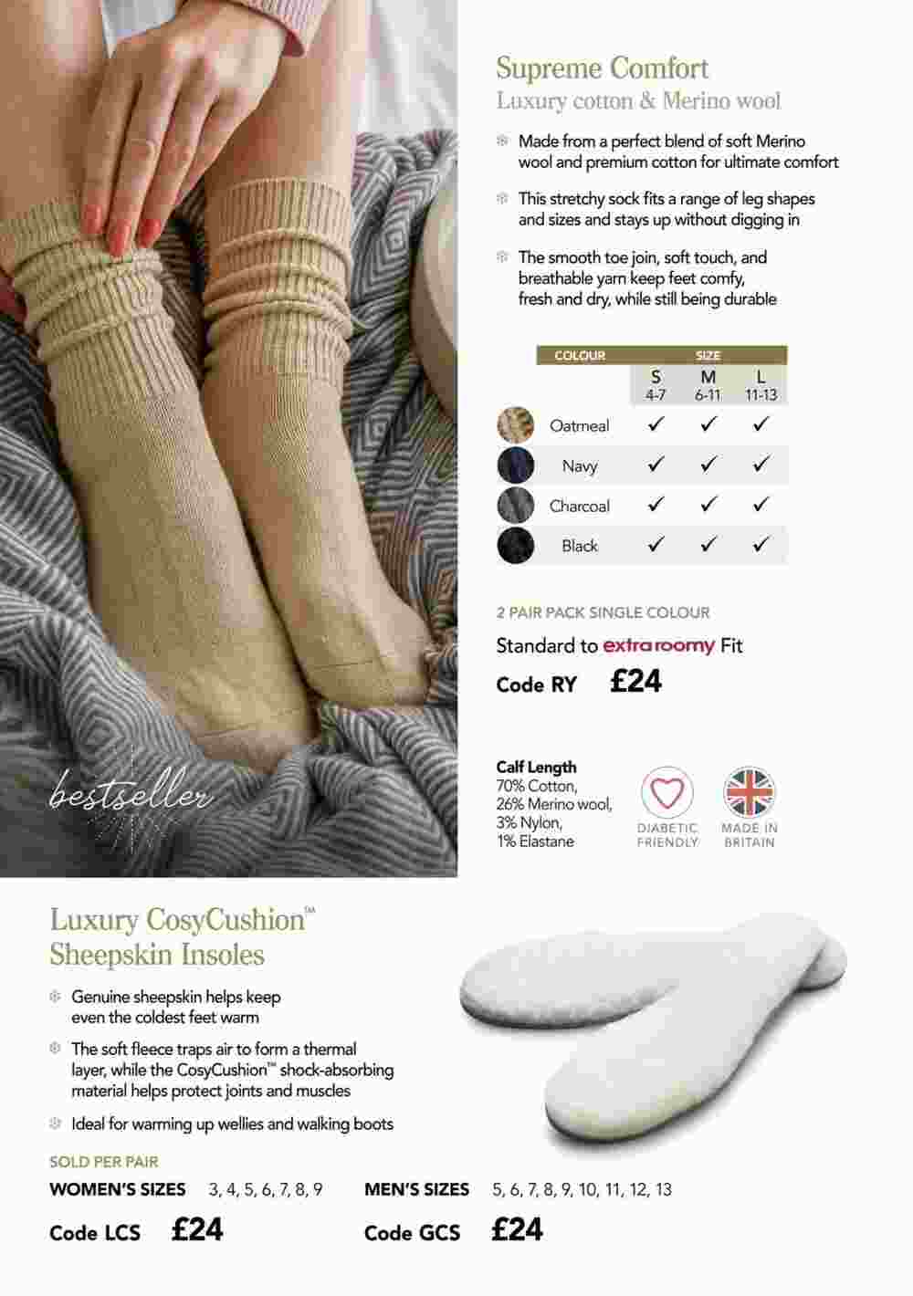 Cosyfeet offers valid from 23/11/2023 - Page 36.