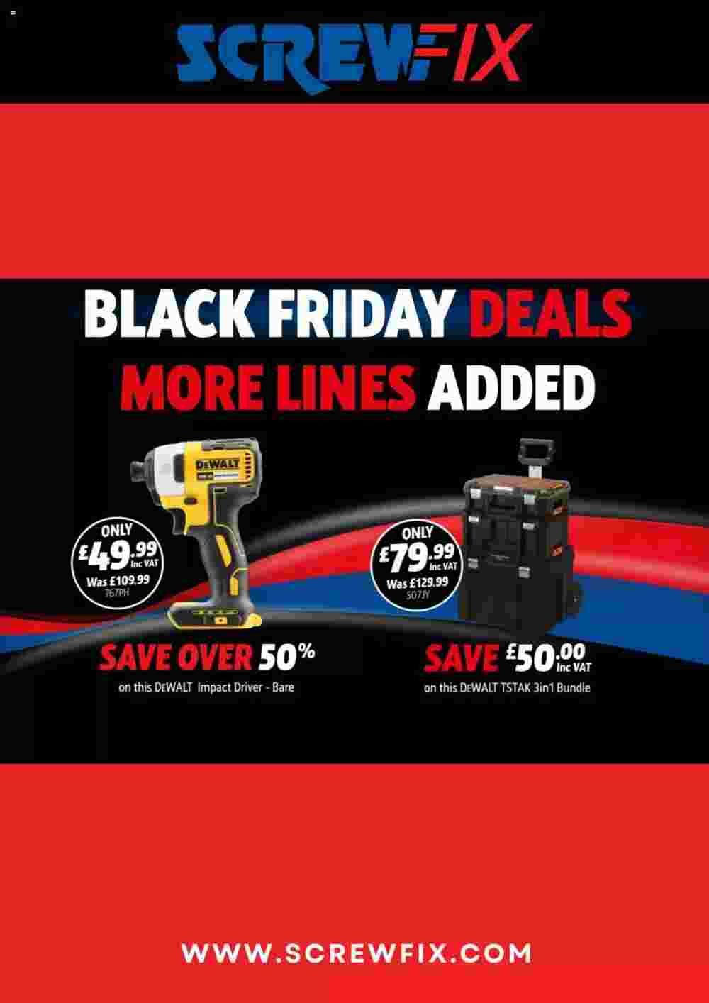 Screwfix offers valid from 23/11/2023 - Page 1.