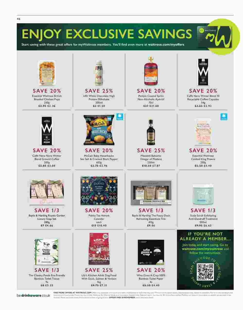 Waitrose offers valid from 23/11/2023 - Page 46.
