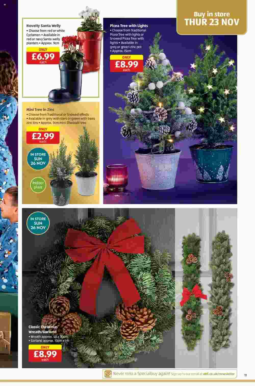 Aldi offers valid from 23/11/2023 - Page 11.