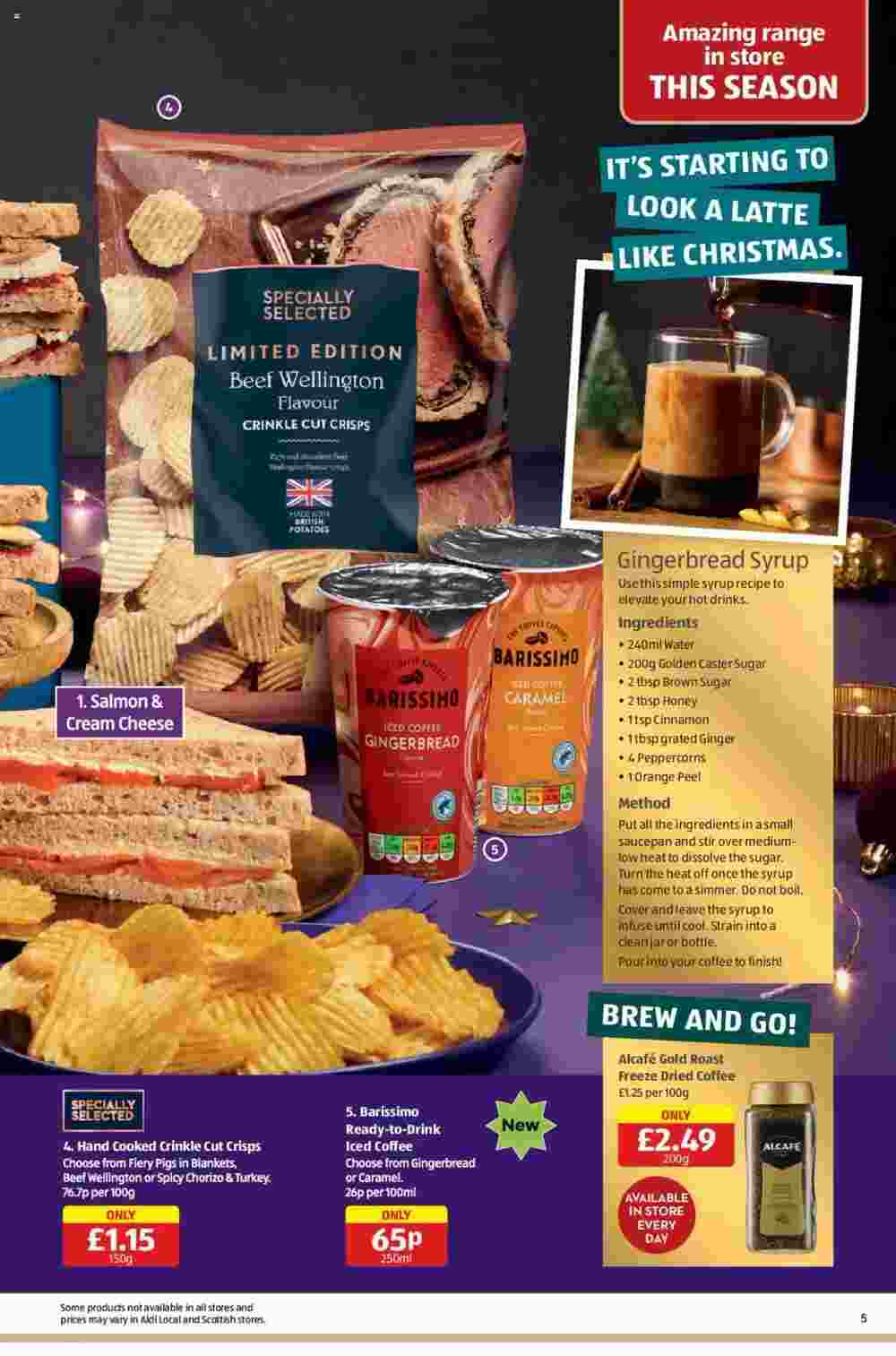 Aldi offers valid from 23/11/2023 - Page 5.